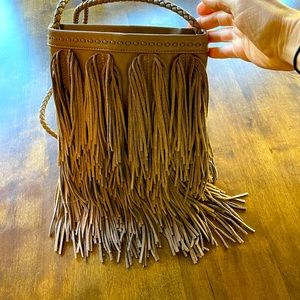 Sam Edelman Jane Fringe Crossbody Purse